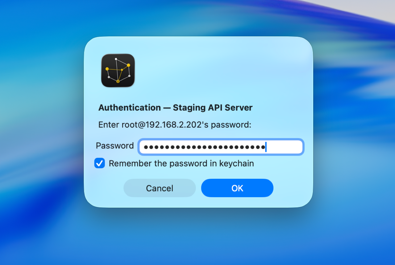 OS X Keychain integration